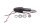 Achterste linker richtingaanwijzer, carbonlook BMW R 1150 R Rockster R28 0308 03-05
