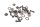 Remblokken en schroevenset voor BMW R 1150 R Rockster R28 0308 03-05