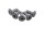 Juego de tornillos para discos de freno traseros BMW R 1150 R Rockster R28 0308 03-05