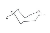ABS-jarruletku takana oleva hydrauliikkalinja BMW R 1150 R Rockster R28 0308 03-05