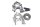 Öljypumpun käyttövaihteen suojus täydellinen BMW R 1150 R Rockster R28 0308 03-05