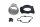 Collecteur dadmission, entonnoir dadmission, grille dair, joint Honda CBR 900 RR SC33 96-97