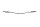 Ohjaustanko 22 mm putkimainen taivutettu ohjaustanko 7 666 544 BMW R 1150 R Rockster R28 0308 03-05