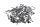 Ruuvisarja katteen kehykseen BMW R 1150 R Rockster R28 0308 03-05