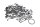 Ruuvisarja katteen kehykseen BMW R 1150 R Rockster R28 0308 03-05