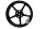 Achterwielvelg, 5-spaaks wiel, achtervelg, zwart KTM Duke 690 690DUKE/10 10-11
