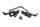Kit de fixation pour radiateur, vis de montage pour radiateur deau Honda CBR 900 RR SC33 96-97