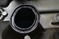 Kleppendeksel cilinderkop achterzijde Honda XRV 750 Africa Twin RD04 90-92