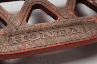 Bagagebærer, kuffertholder, bæreplade, rød Honda XRV 750 Africa Twin RD04 90-92