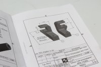 Voetsteunbeugel draagplaat adapter rechts links BMW K 1300 GT K44 0538 09-11