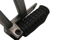Bevestigingsbeugel voor de voetsteun van de passagier linksachter Honda XRV 750 Africa Twin RD04 90-92