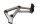 Bevestigingsbeugel voor de voetsteun van de passagier linksachter Honda XRV 750 Africa Twin RD04 90-92