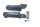 Reposapiés traseros para pasajeros, izquierdo y derecho, de goma. BMW R 1150 R Rockster R28 0308 03-05