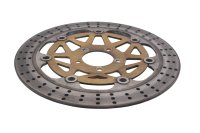 Disque de frein avant, percé, flottant, en acier, rond Kawasaki ZRX 1100 ZRT10C 97-00