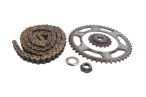 Kit de transmission par chaîne à pignon et pignon JTR502-47 Kawasaki ZRX 1100 ZRT10C 97-00