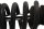Voorste veerpoot, schokdemper, trekstang, ophanging BMW R 1200 GS K25 0307 R12 04-07