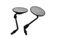 Backspeglar par vänster höger runda svarta Honda XRV 750 Africa Twin RD04 90-92