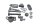 Bevestigingsbeugel voor dynamo-montageschroeven BMW R 1150 R Rockster R28 0308 03-05