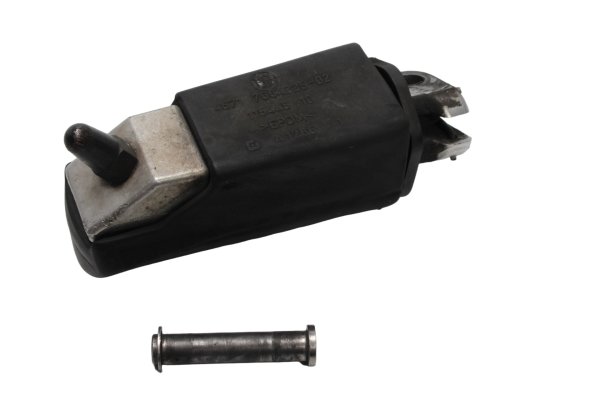 Reposapiés delantero izquierdo del conductor, goma, aluminio, 46717682252 BMW K 1300 GT K44 0538 09-11