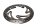 Geperforeerde remschijf achter, 5,7 mm ABS-remsysteem BMW K 1300 GT K44 0538 09-11