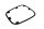 Vänster ventilkåpspackning, motorpackningssats BMW R 1100 S 259 0422 R2S 98-05