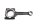 bielle, vilebrequin, tige de piston, moteur Honda CBR 900 RR SC33 96-97
