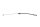 gaskabel rechts, Bowdenkabel, gashendel BMW R 1150 R Rockster R28 0308 03-05