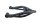 Bevestiging van de voorste swingarm-as, chassis HZ160 BMW R 1150 R Rockster R28 0308 03-05