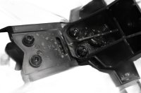 Support de plaque dimmatriculation, feu arrière, support de clignotant 80101-MKN-D00 Honda CB 650 RA 26-26