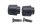 Juego de contrapesos para manillar, extremo izquierdo y derecho del manillar BMW R 1150 R Rockster R28 0308 03-05