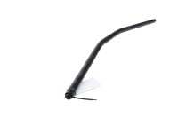 Guidon 22 mm noir 780 mm universel Streetfighter Motorrad Zubehör universell