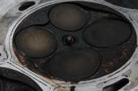 Culata, tapa de válvulas, parte inferior del tren de válvulas, admisión BMW K 1300 GT K44 0538 09-11