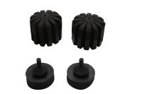 Juego de amortiguadores de goma para cojín de asiento, almohadilla de goma delantera BMW K 1300 GT K44 0538 09-11