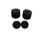 Juego de amortiguadores de goma para cojín de asiento, almohadilla de goma delantera BMW K 1300 GT K44 0538 09-11