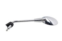 Chromen achteruitkijkspiegel, spiegelarm, ronde schroefdraad Vespa/Piaggio Primavera 50 14-14