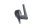 Vasen ohjaustanko clip-on, puristimen halkaisija 22 mm Honda CBR 900 RR SC33 96-97