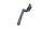 Vasen ohjaustanko clip-on, puristimen halkaisija 22 mm Honda CBR 900 RR SC33 96-97