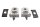 Kettingspanner swingarm spanner set Kawasaki ZR 7S ZR750F H 01-04