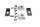 Kettingspanner swingarm spanner set Kawasaki ZR 7S ZR750F H 01-04