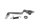 Achterremhendel, voetremhendel, rempedaal, veer Kawasaki ZR 7S ZR750F H 01-04