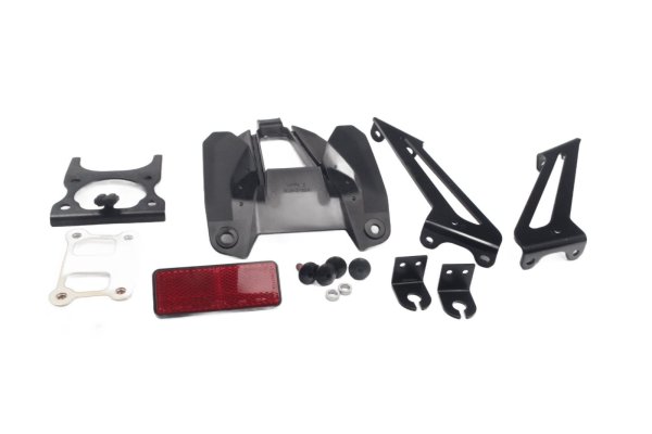 Support de plaque dimmatriculation, réflecteur, support, entretoise, ensemble, arrière Yamaha MT-07 700 A 26-26