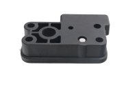 Vergrendelingsmechanisme voor de zitting, basisplaat, achterste vergrendelingsmechanisme Kawasaki ZR 7S ZR750F H 01-04