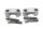 Stuurklemset, schroeven Kawasaki ZR 7S ZR750F H 01-04