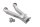 Repose-pieds arrière gauche, support passager Honda CBR 900 RR SC33 96-97