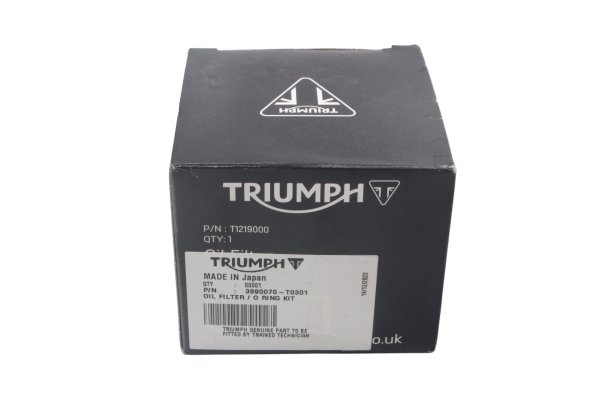Kit de filtre à huile, joint torique, kit de filtre Triumph Trident 750 T300/T300C 91-98
