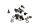 Etujarrulevyn kiinnityspulttisarja BMW R 1200 R R1ST K27 0378 07-10