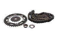 Kettenkit Ritzel Kette Kettenrad Sekundärantrieb Kawasaki ZR-7S ZR750F/H 01-04