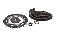 Kettenkit Ritzel Kette Kettenrad Sekundärantrieb Kawasaki ZR-7S ZR750F/H 01-04