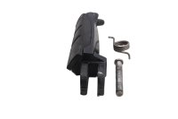 Fußraste Fahrer vorne rechts Gummiauflage Feder BMW R 1150 R R28 0429 01-06
