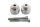 Lenkergewicht Satz Lenkerenden Vibrationsdämpfer Kawasaki ZR-7S ZR750F/H 01-04